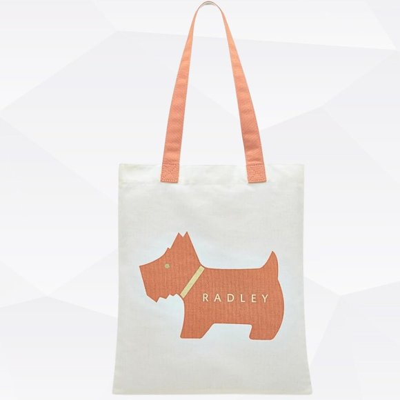 Radley London Heritage Scottie Dog Responsible Cotton Canvas Tote - Picture 1 of 4